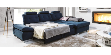 CREMONA Chaiselong sofa med sovefunktion