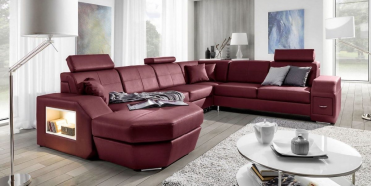 venstrevendt NAPOLI U-Sofa
