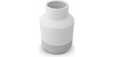 1 - ERODI Vase Hvid / Grå