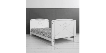Woodies STARLIGHT BED - 2 i 1 tremmeseng