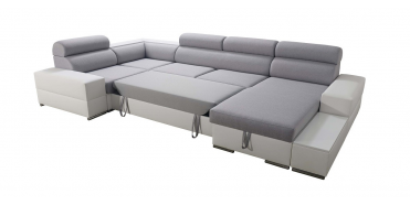 ALBERTO U-Sofa med sovefunktion
